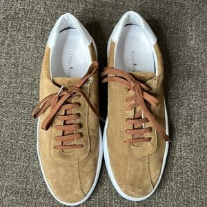 Granger Owings Suede Low Top Street Wear Sneakers Almond Size 44 US 12